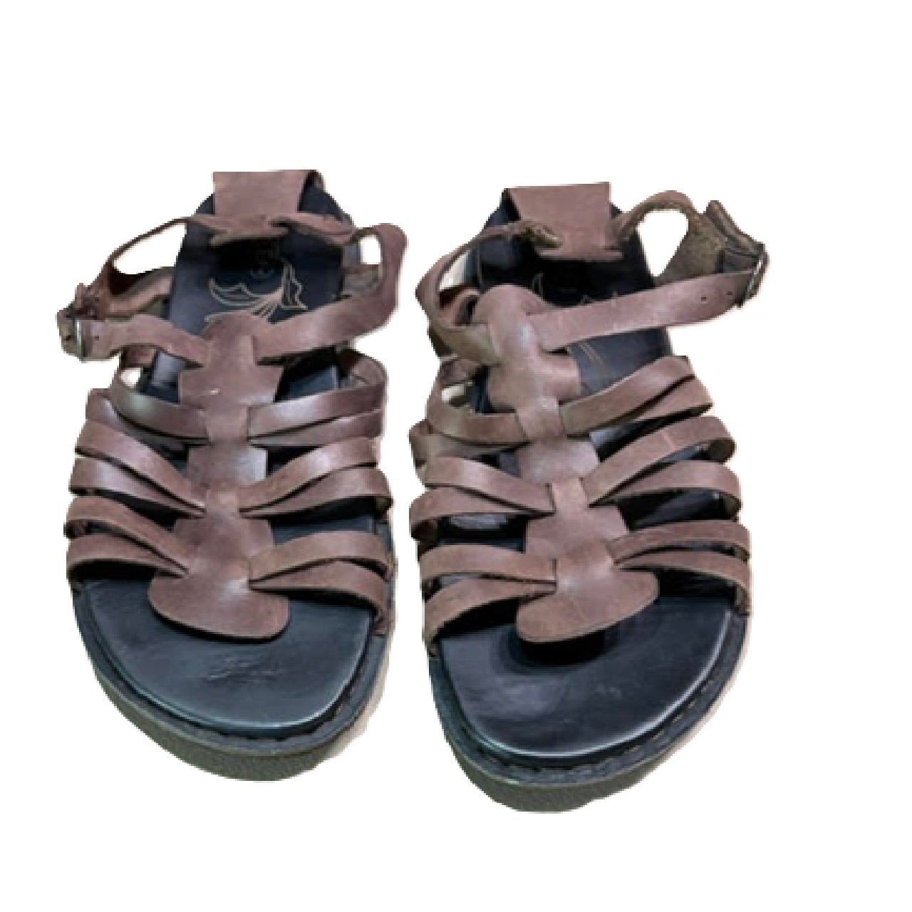 KEEN Alman Gladiator Women's Casual Leather Sandals Brown US 8.5
