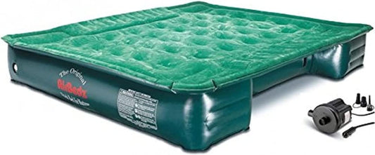 AirBedz Truck Bed Air Mattress Mid-Size 6'-6.5' Short , Green (72" x 55" x 12" Inflated)