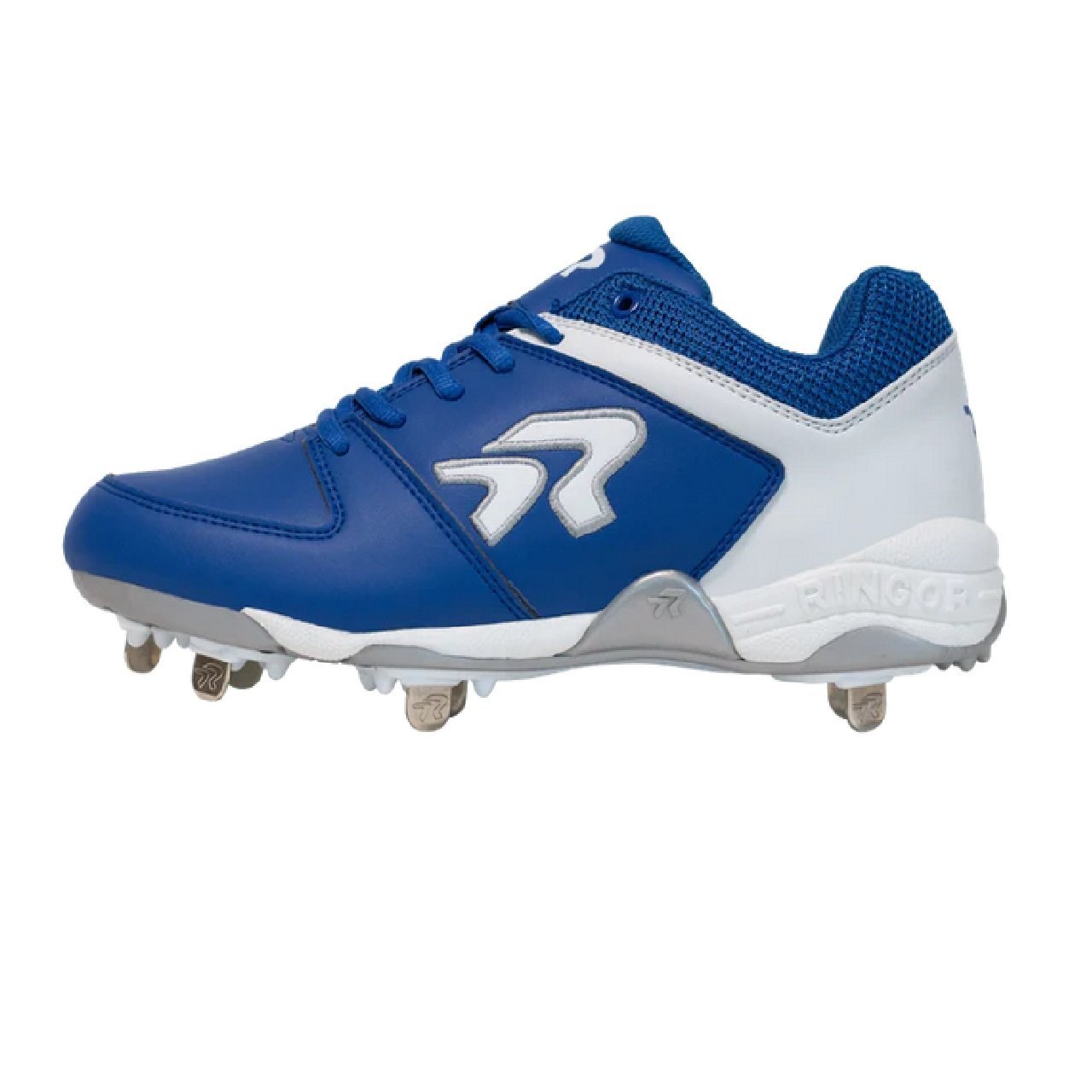Ringor Flite Softball Metal Spikes-Royal
