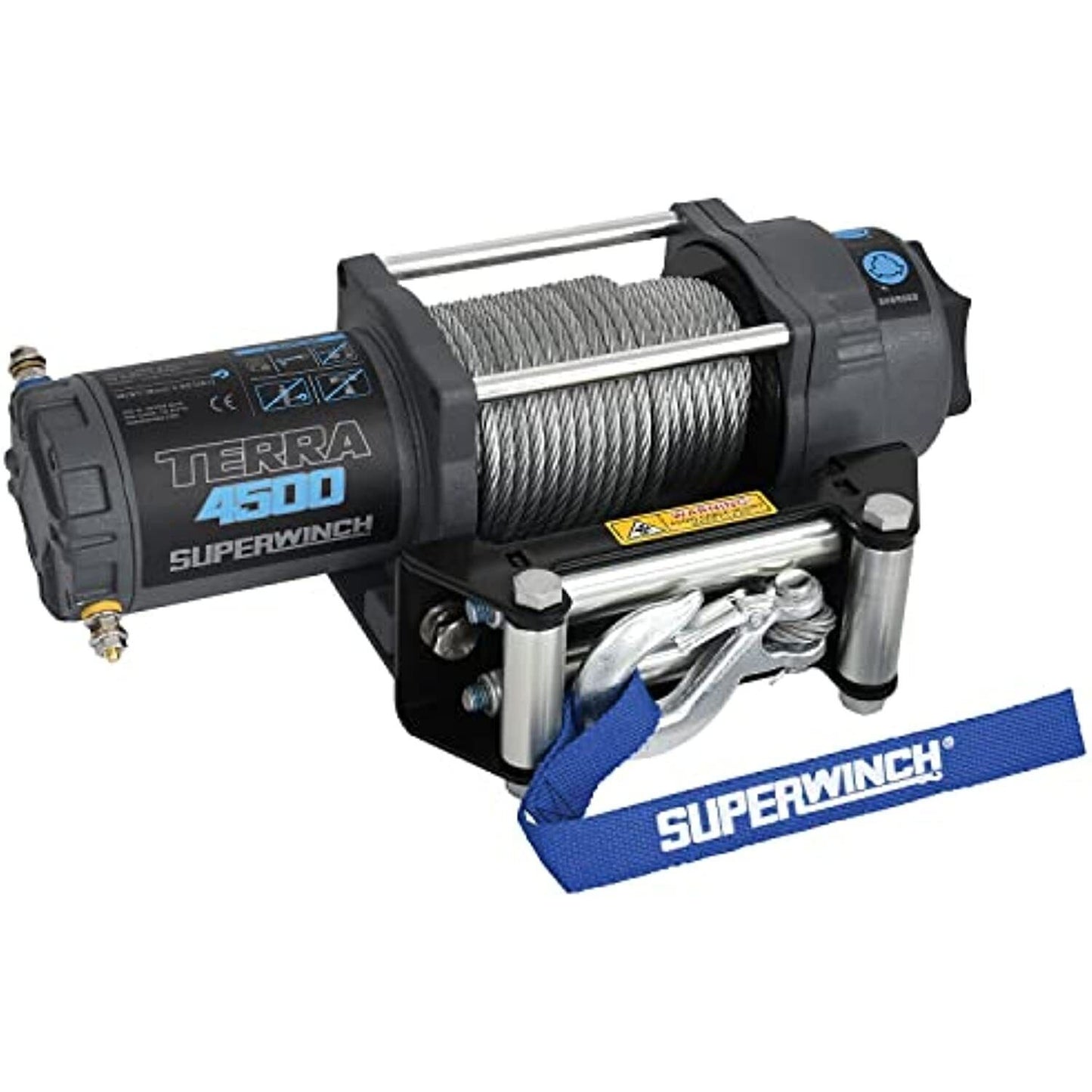 Superwinch 1145260 Terra 4500 Pound  Mounted ATV/UTV Winch