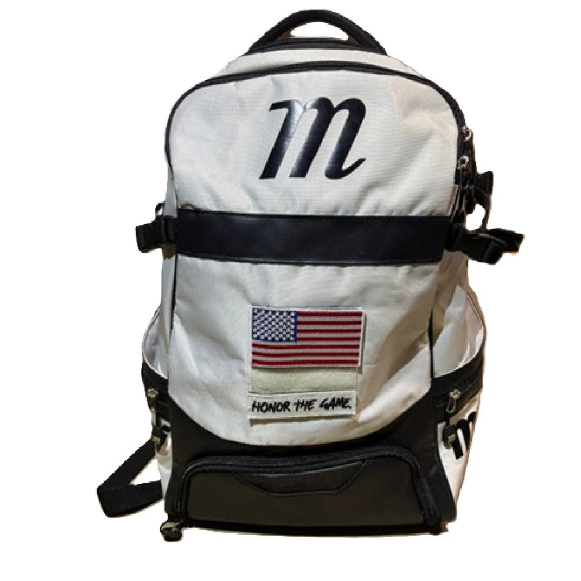 Marucci Dynamo Baseball/Softball Two Bat Pack (backpack) BM1 White