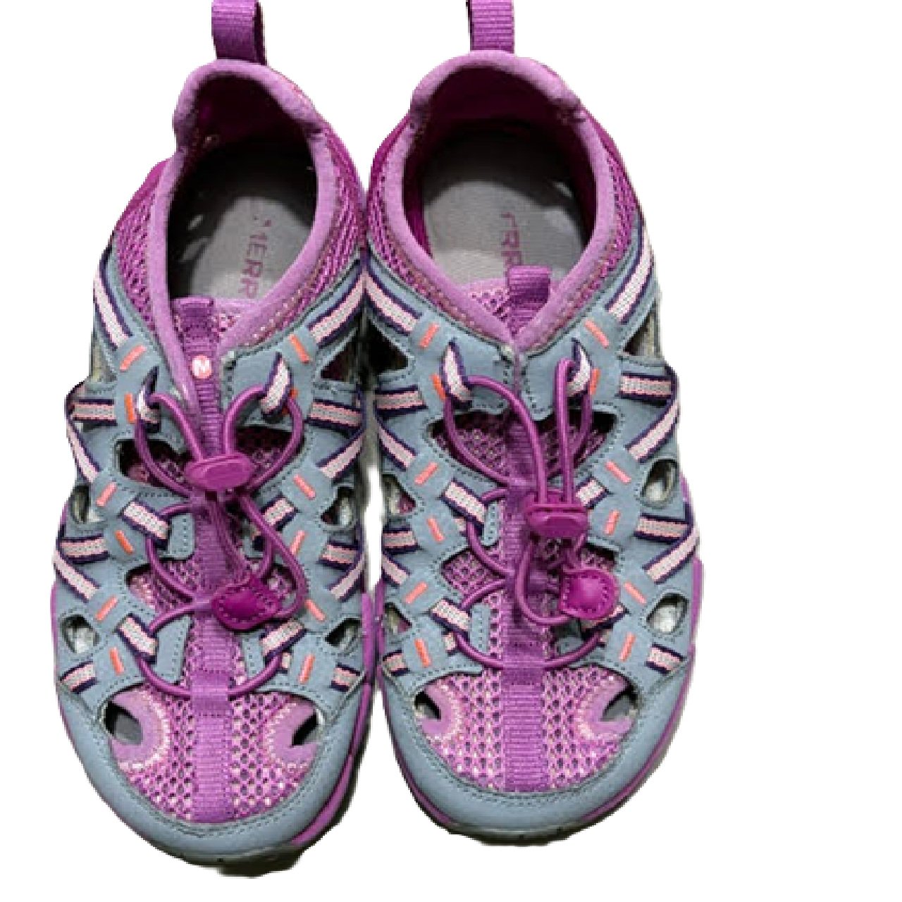 Merrell Kids' Hydro Choprock Shandal (Grey/Purple) 3M  BM1