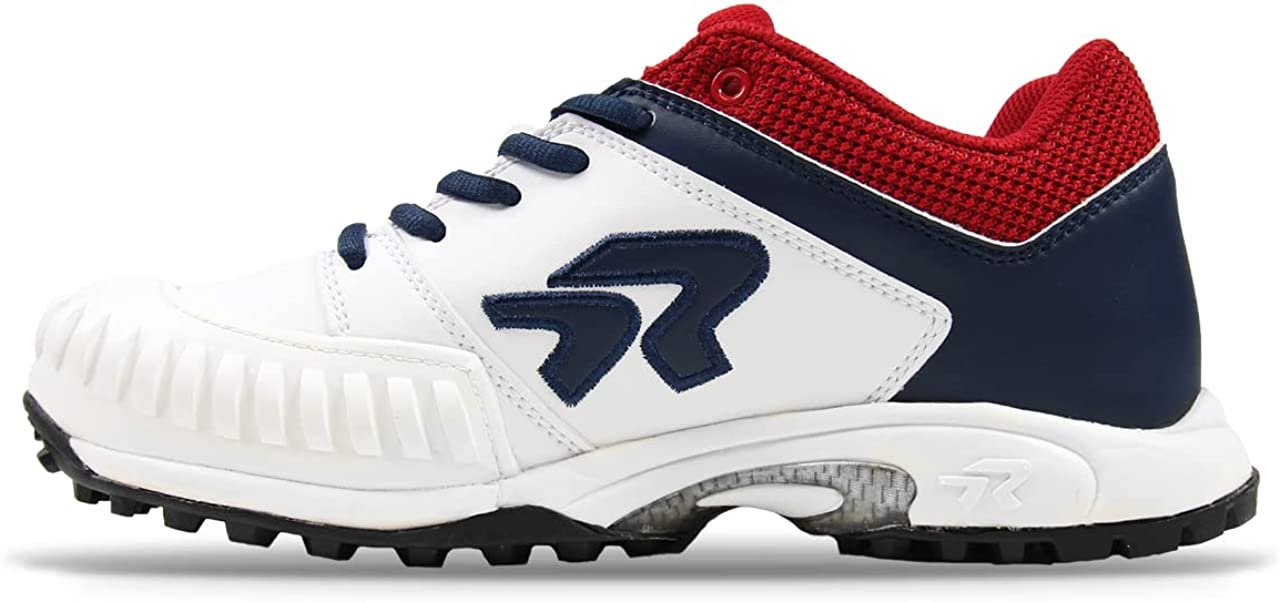 Ringor | Flite Softball Pitching Turf Shoe | American Spirit | Womens Lightweight Durable Softball Shoe