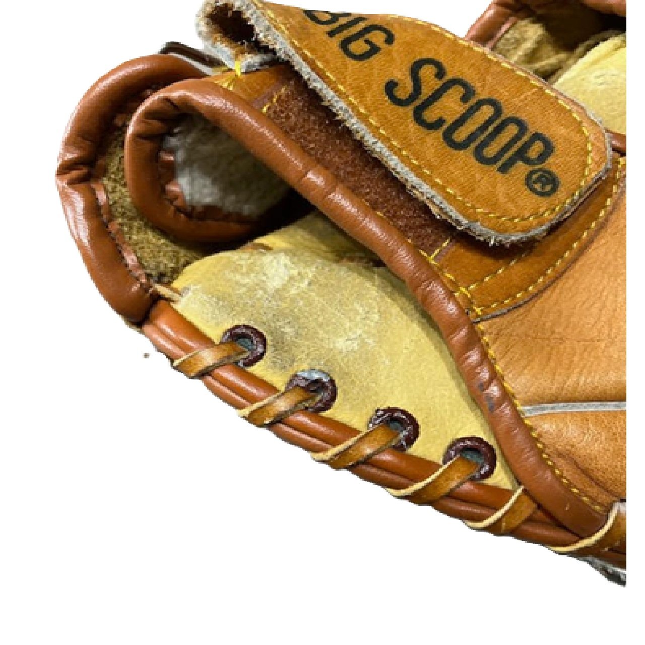Wilson A3000 Big Scoop Dual Hinge Professional Baseball Glove Vintage Korea 12”