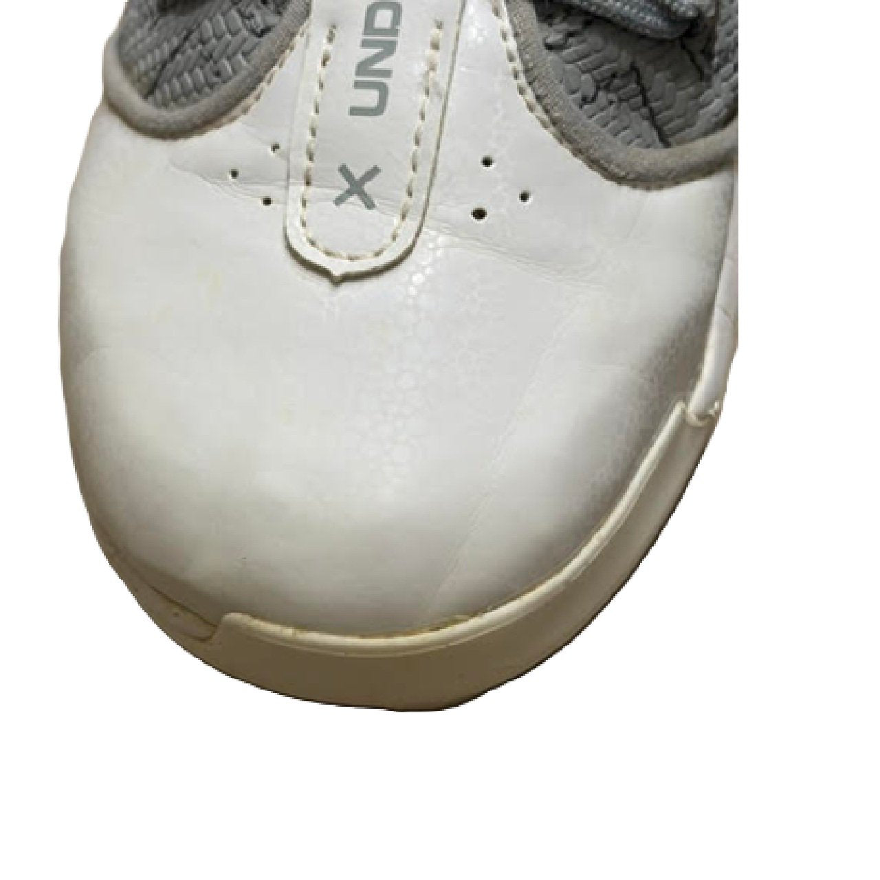 Under Armour Harper 9 TPU Baseball Cleat Gray/White 4Y BM1