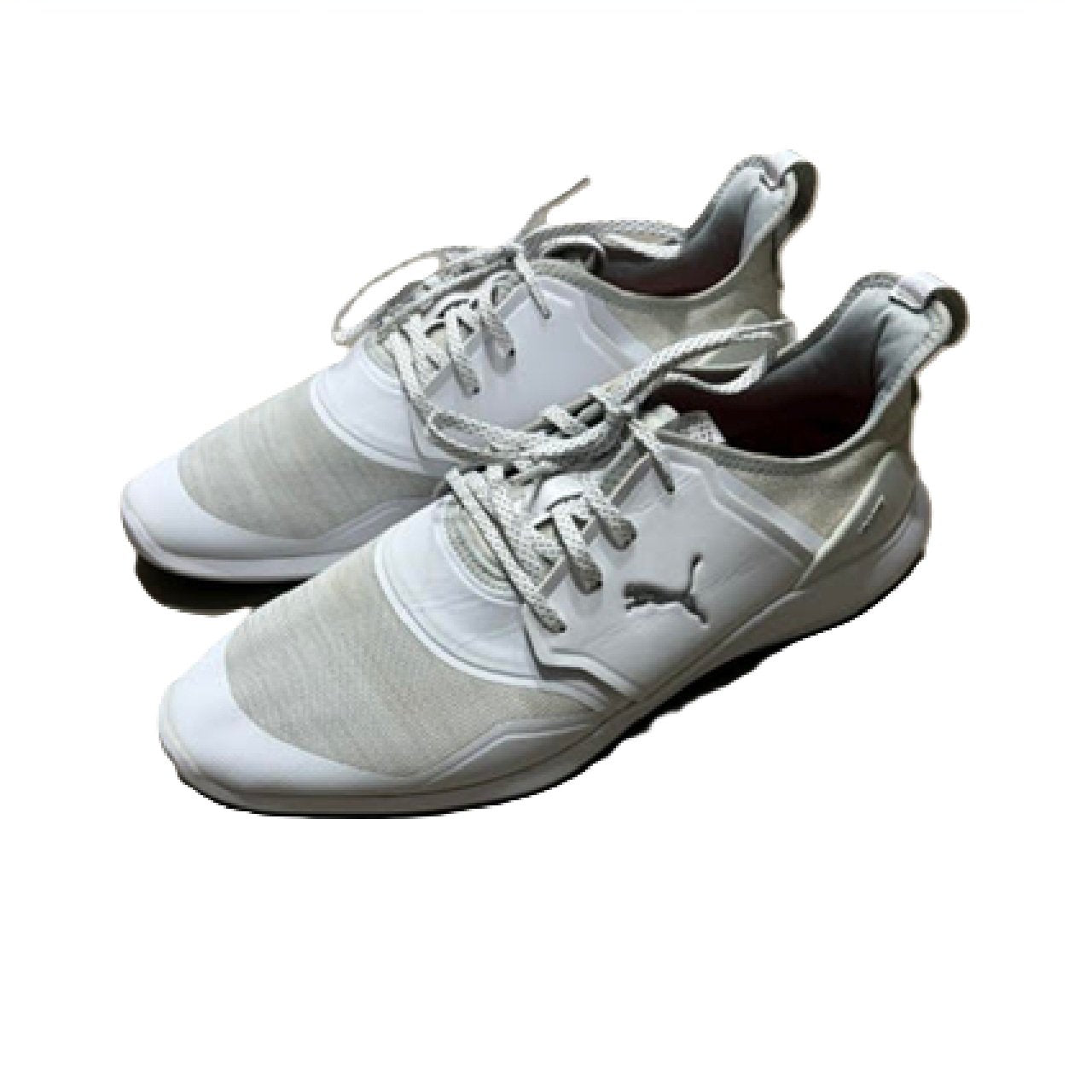 PUMA Men's Ignite Nxt Lace spikeless Golf Shoe White US 11 BM1