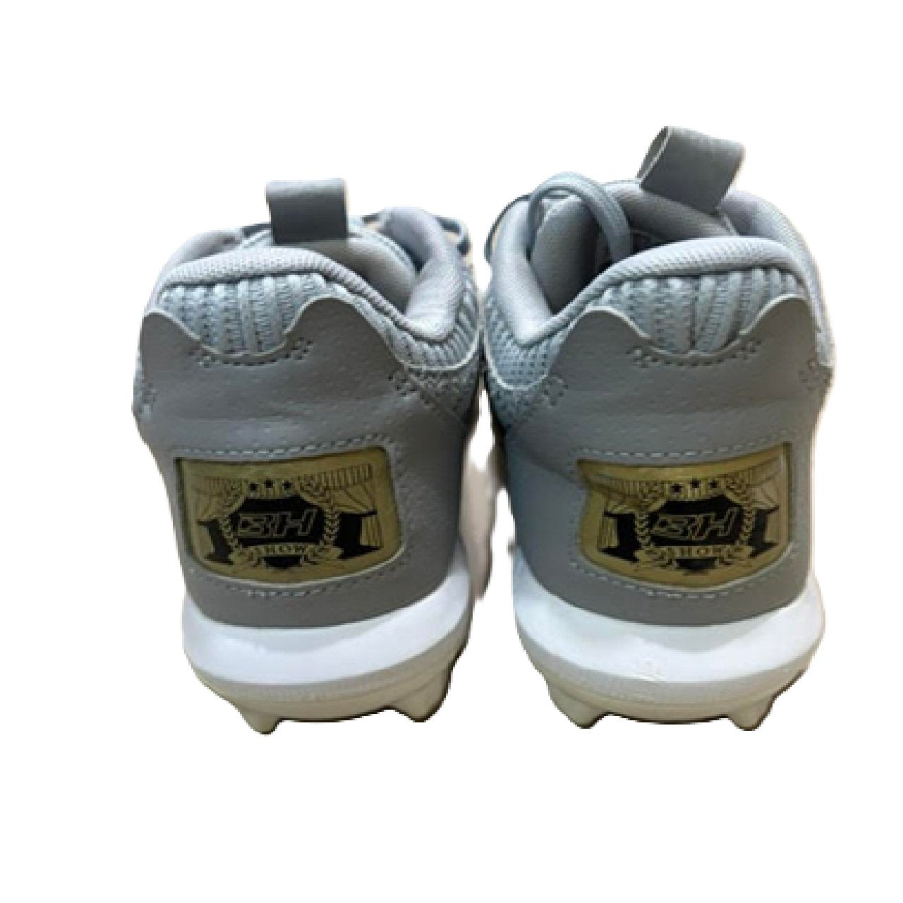 Under Armour Harper 9 TPU Baseball Cleat Gray/White 4Y BM1