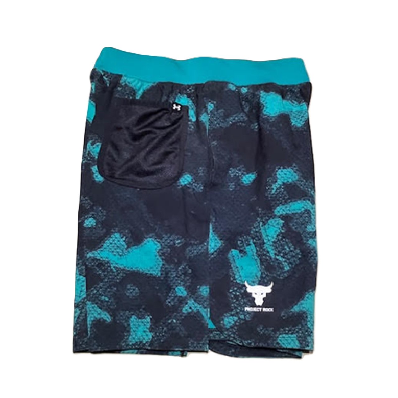 Under Armour Project Rock Woven Printed Exercise Shorts M BM1