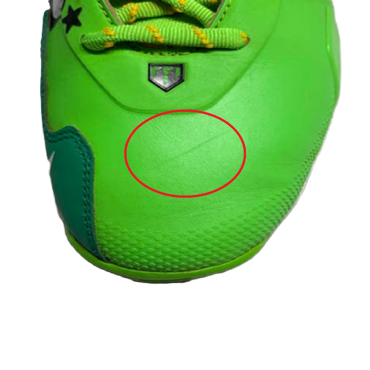 Nike Force Trout 9 Keystone GS Baseball Cleats Green Strike Youth Size 5.5Y BM1