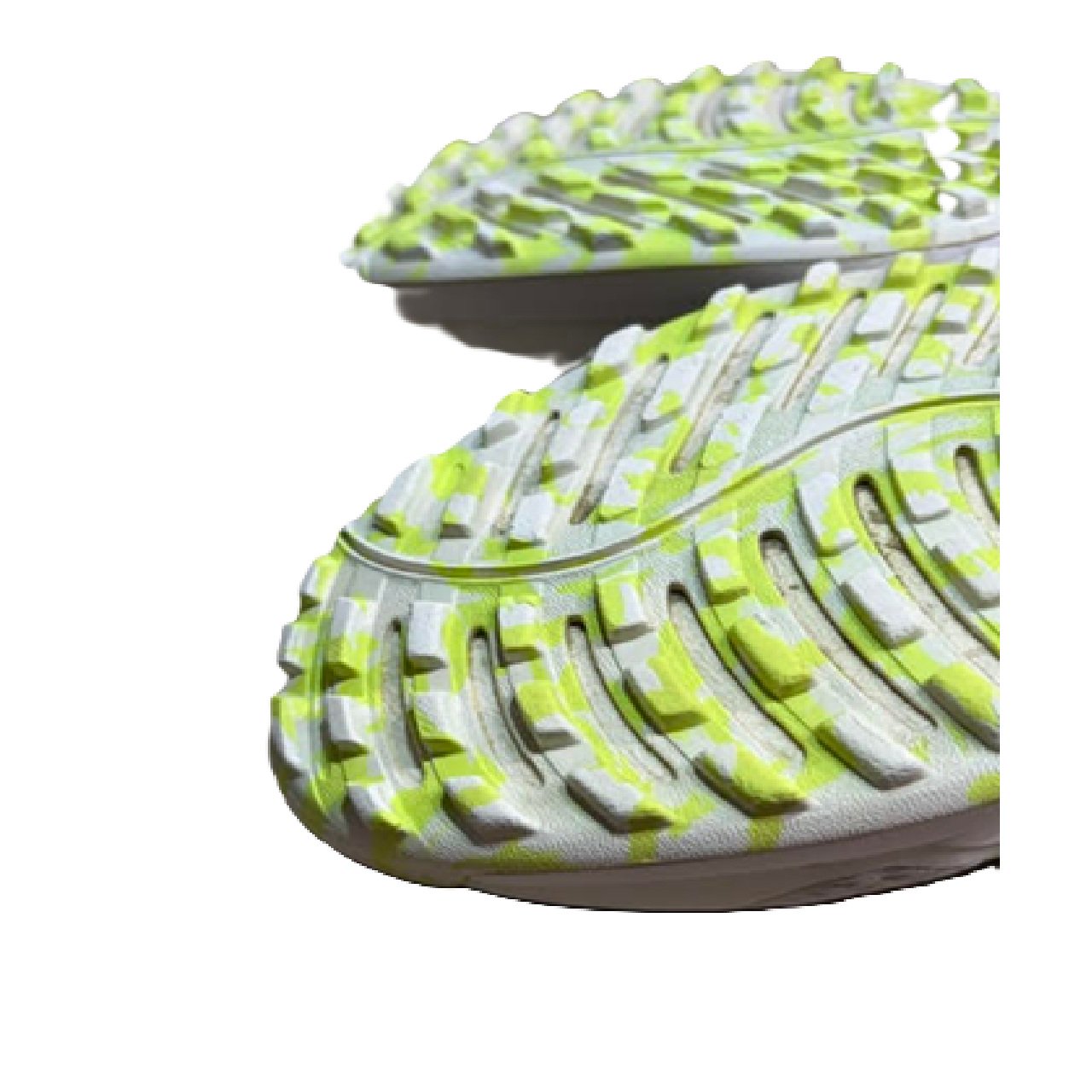adidas Zoysia Spikeless Women's Golf Shoe US 7 Cloud White/Lucid Lemon-BM1