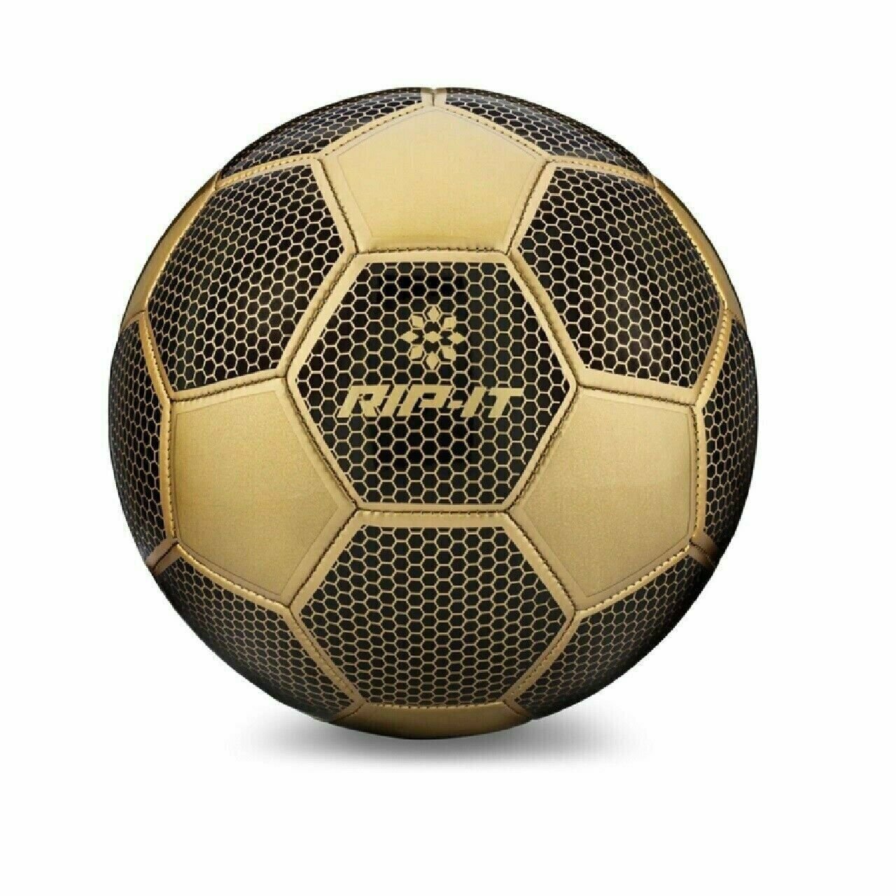 Rip It Pro Training Soccer Ball Women's Black/Gold Size #4
