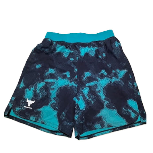 Under Armour Project Rock Woven Printed Exercise Shorts M BM1