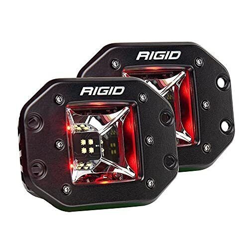 Rigid Radiance Pod Scene Lights (Red Backlight)
