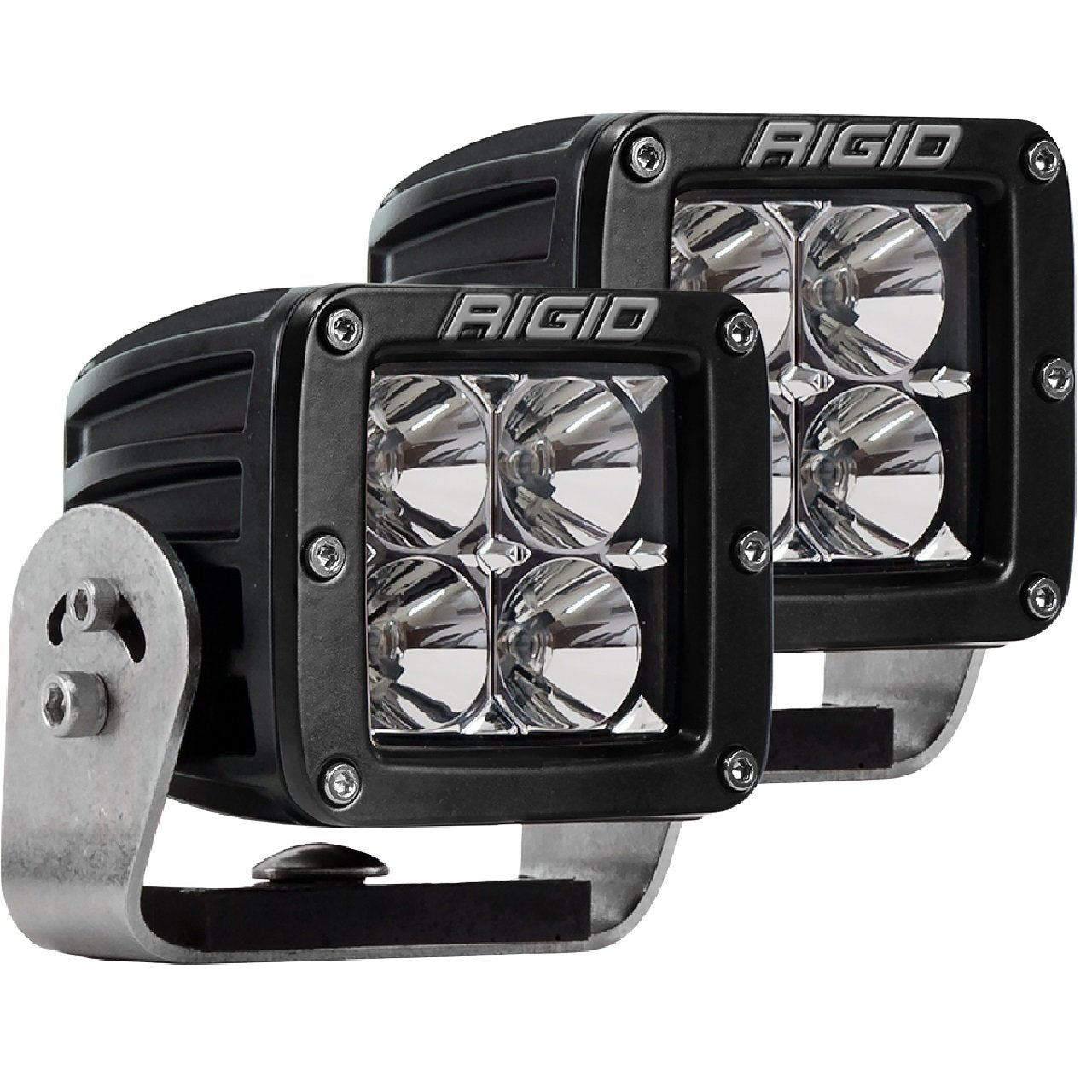 RIGID Industries D-Series PRO - Flood LED - Pair - Black 222113