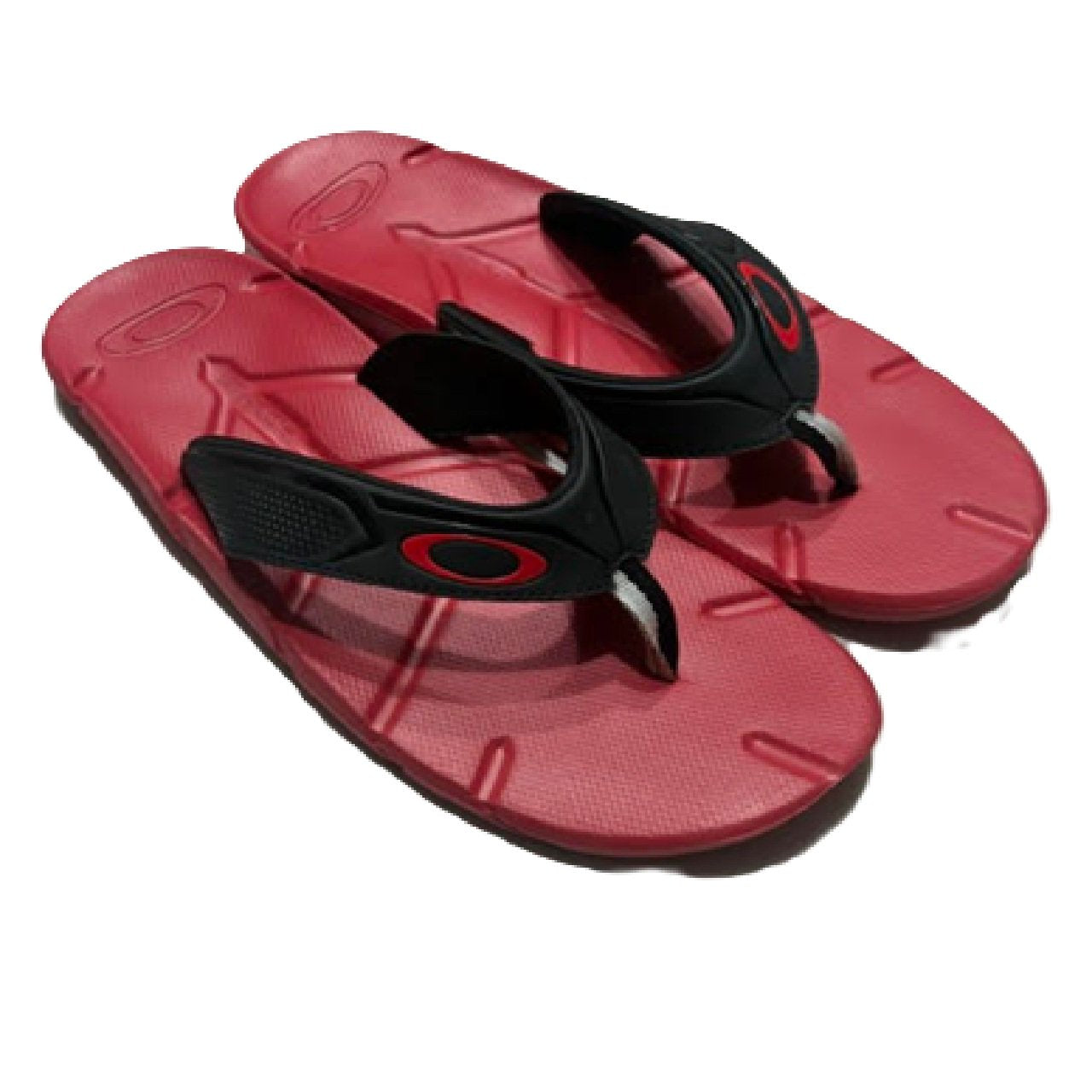 OAKLEY Factory Lite Sandal Thong Flip Flop Red Foam Summer Mens Size 11 BM1
