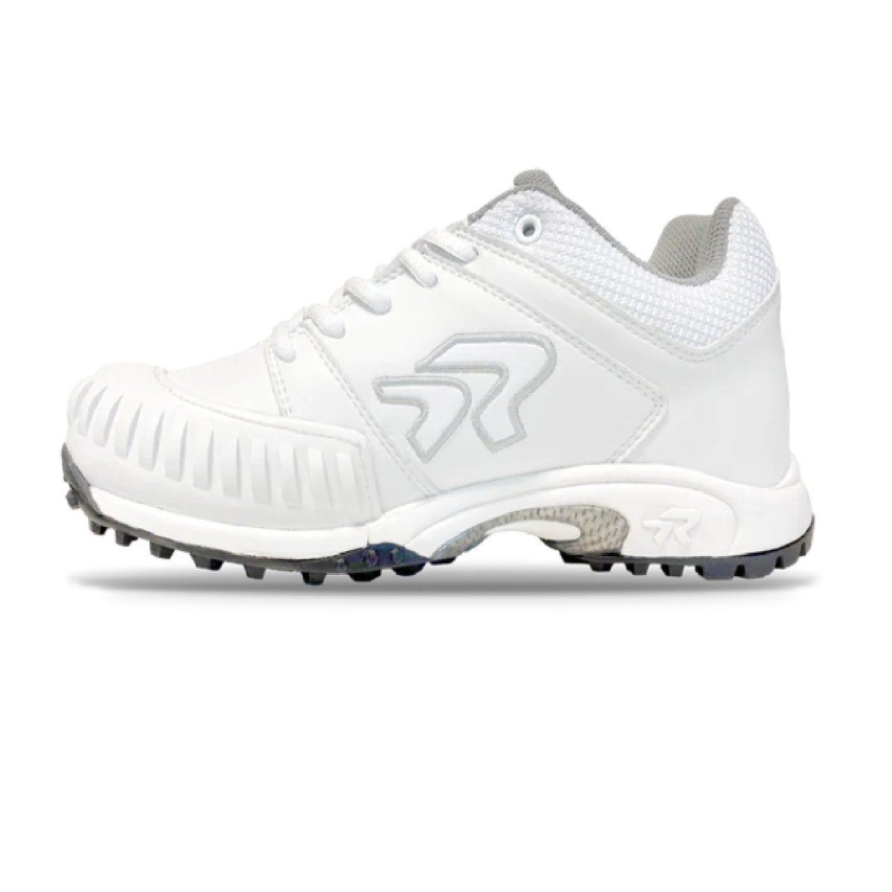 Ringor Flite Softball Turf Shoes with Pitching Toe Women's White