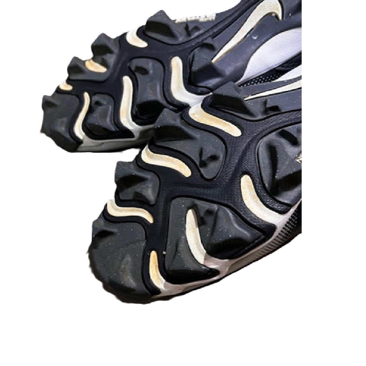 Nike Alpha Huarache 4 Keystone Baseball Cleat US 5.5Y Black BM1