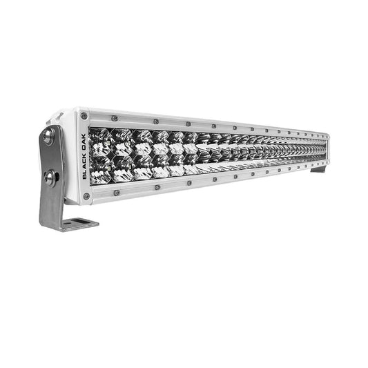 Black Oak Pro Series 3.0 Curved Double Row 30" LED Light Bar - Combo Optics