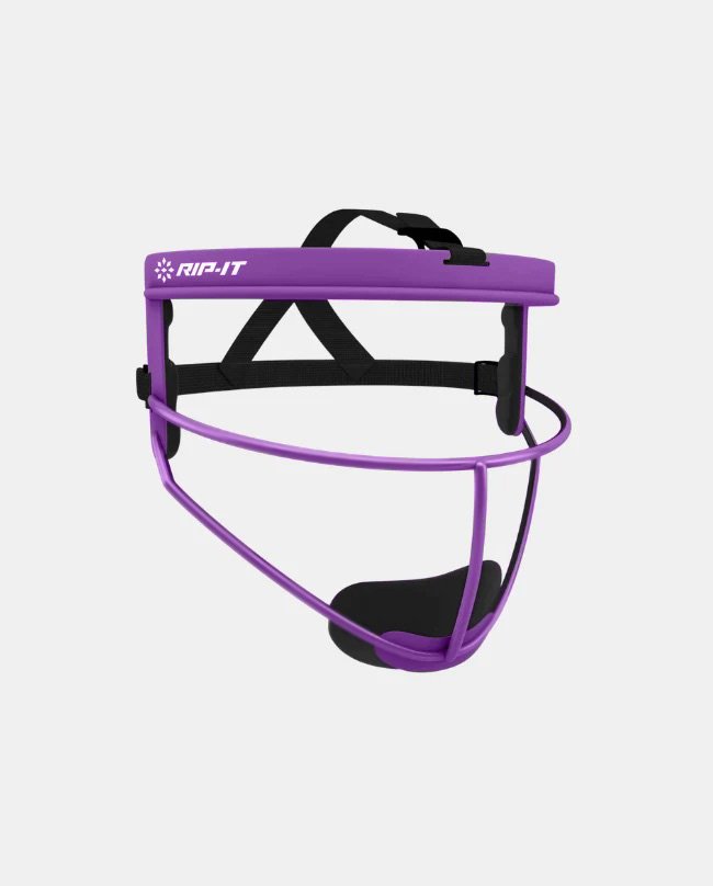 Rip It Defense Pro Softball Fielder's Face Mask - Matte Finish Youth