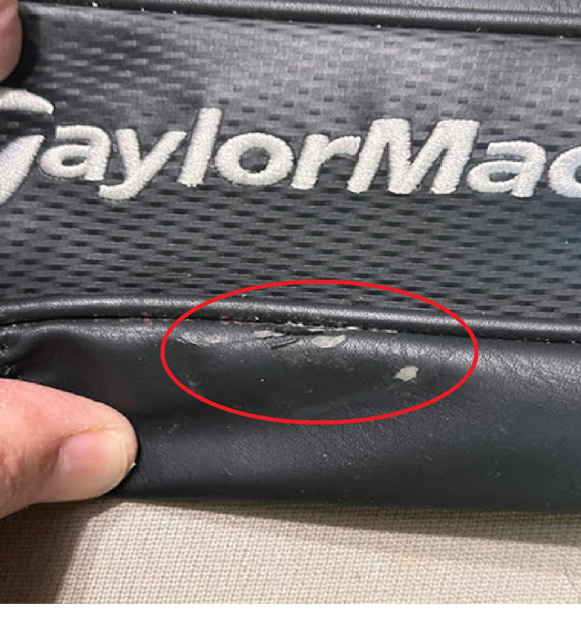 Taylormade Stealth Fairway Headcover Black/Read head cover bm1