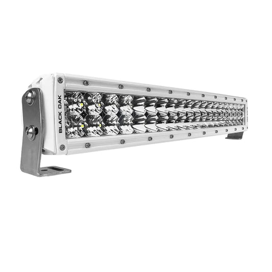 Black Oak Pro Series 3.0 Curved Double Row 20" LED Light Bar - Combo Optics