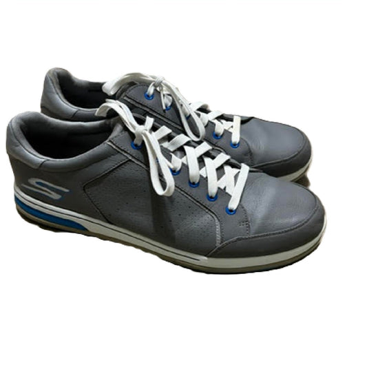 Skechers Go Golf Drive 2 Men's Spikeless Golf Shoe US 11 Gray/blue BM1