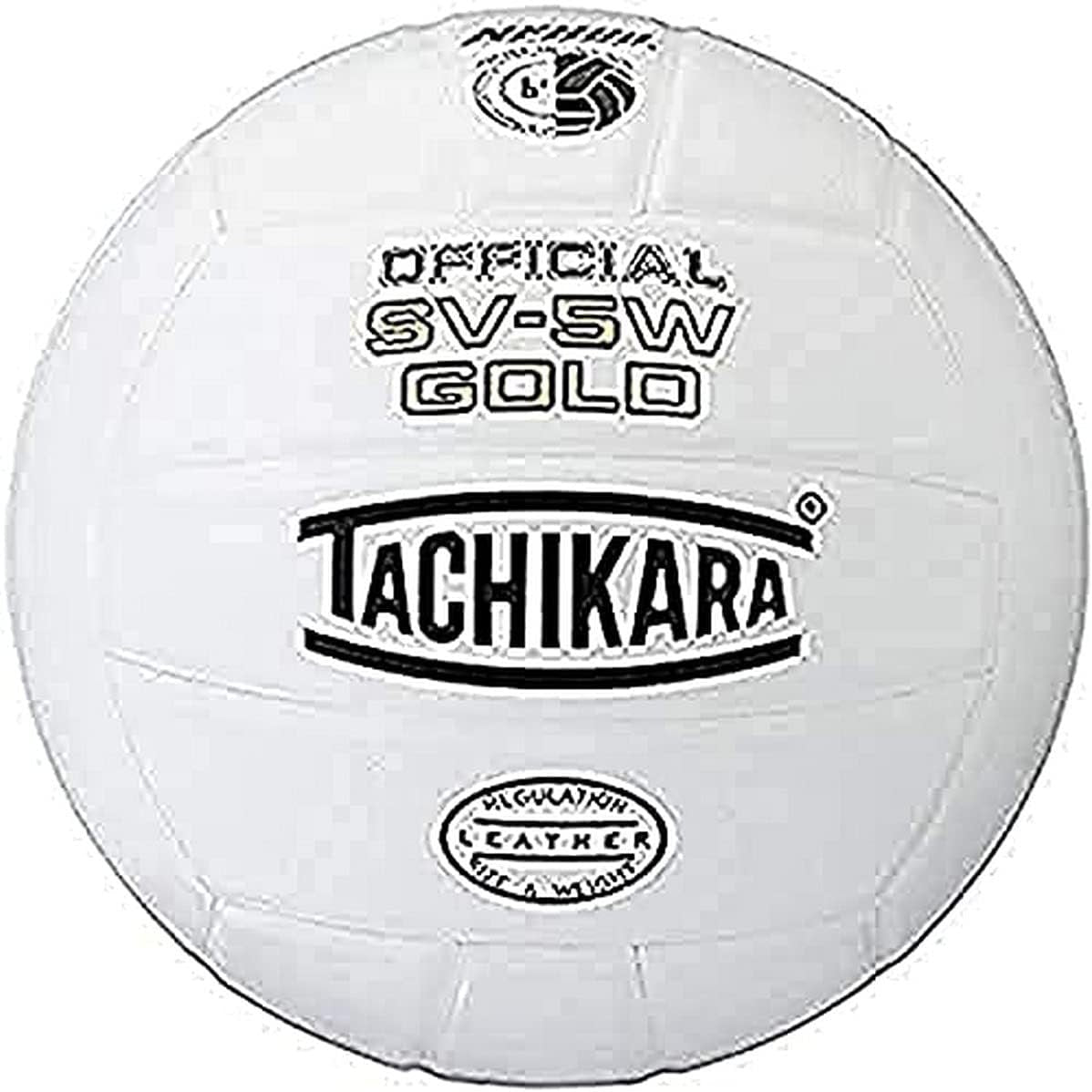 Tachikara SV5W Gold Competition Premium Leather Volleyball