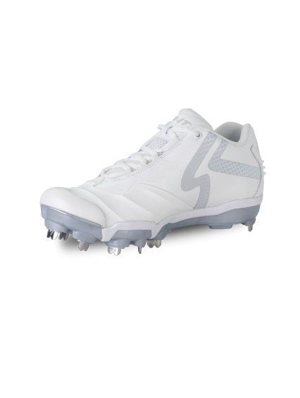 Ringor Pro 2 Metal Softball Cleat Women's Shoe White