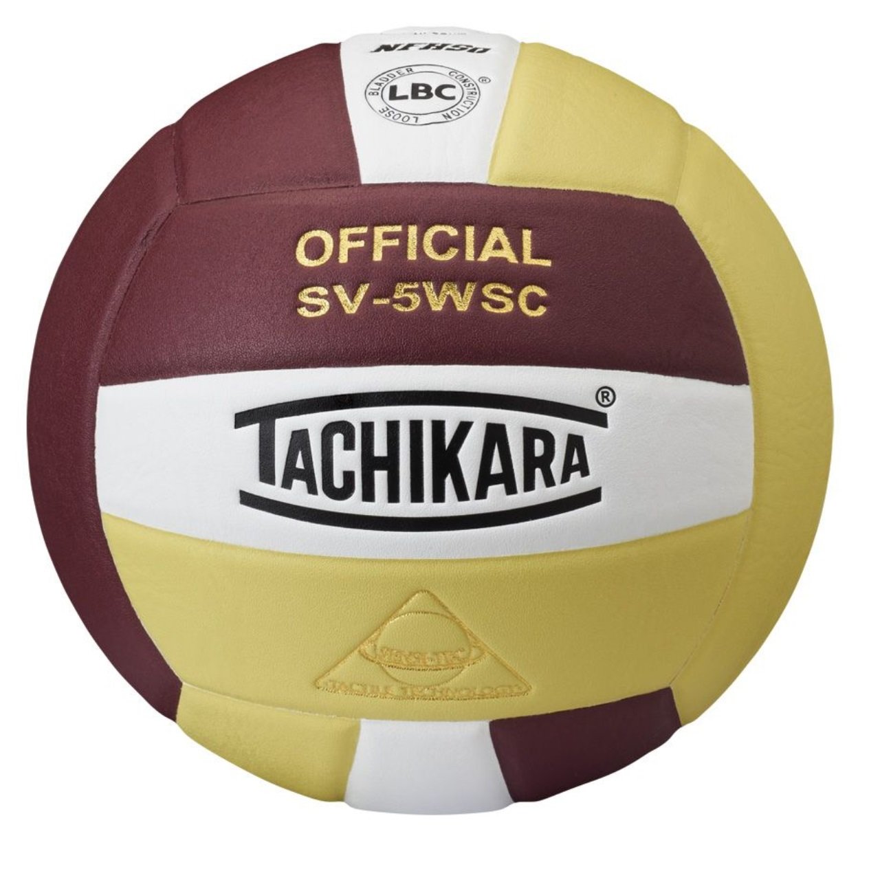 Tachikara Official Competition Volleyball SV5WC-Composite Leather NHFS Approved