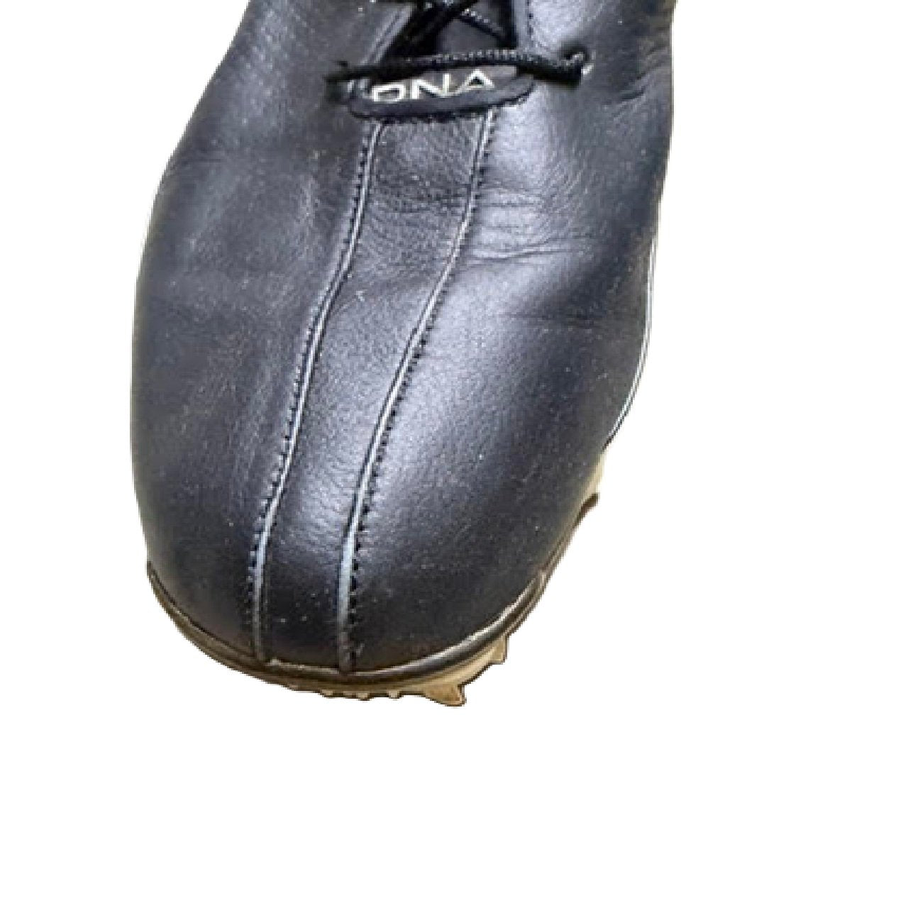 FootJoy D.N.A. Men's Golf Shoes - Black Spiked Leather, US Size 7M