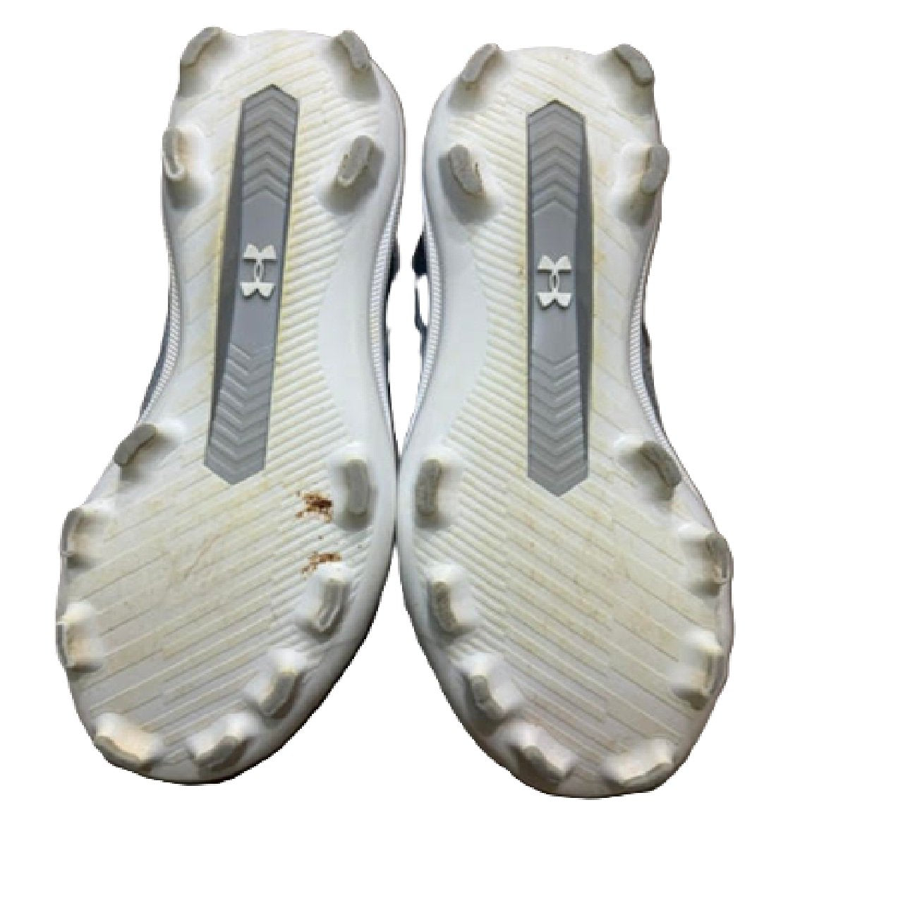 Under Armour Harper 9 TPU Baseball Cleat Gray/White 4Y BM1