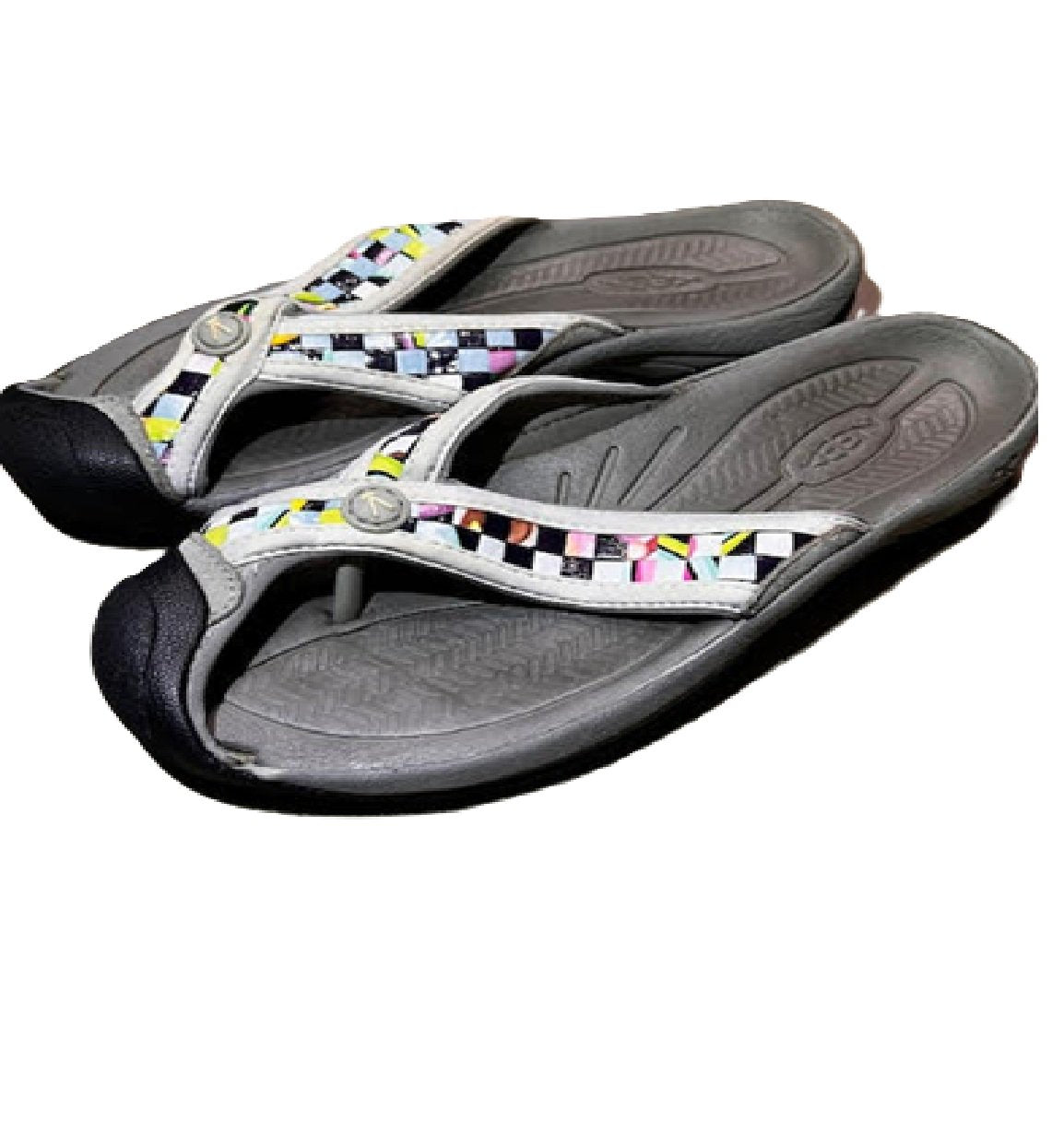 Keen Waimea Women's Waterproof Leather Sandal US 8 - Durable Flip-Flop with Toe Bumper bm1