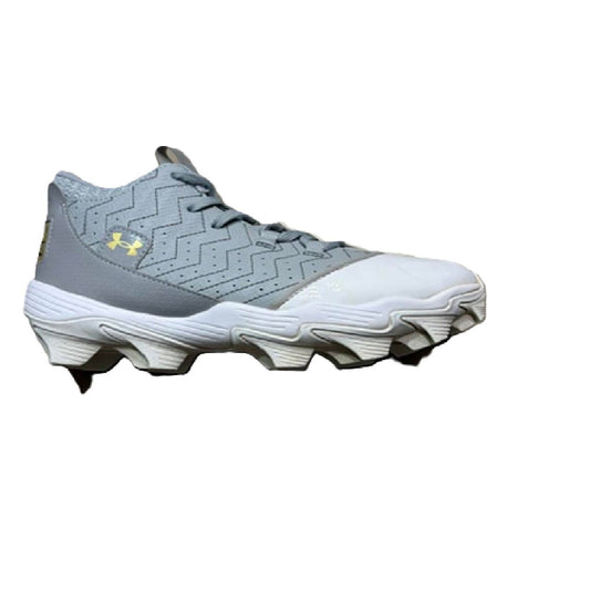 Under Armour Harper 9 RM Jr. Baseball Cleats Gray-5.5Y BM1