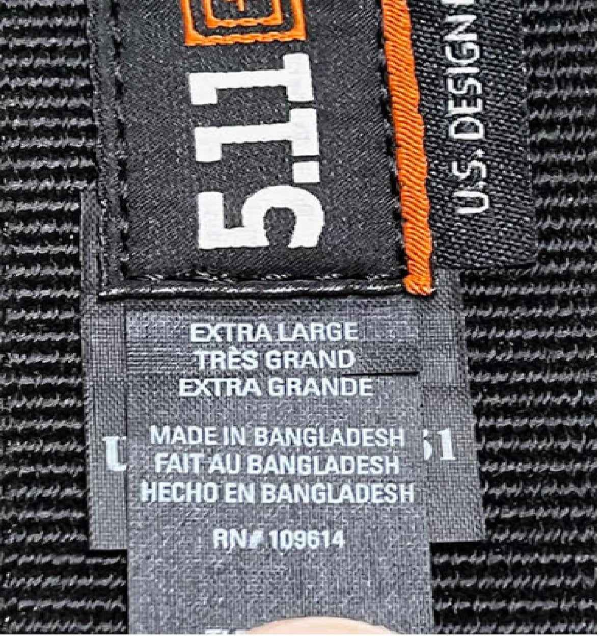 5.11 Tactical Marverick Assaulter Belt Black-XL (59569)-used