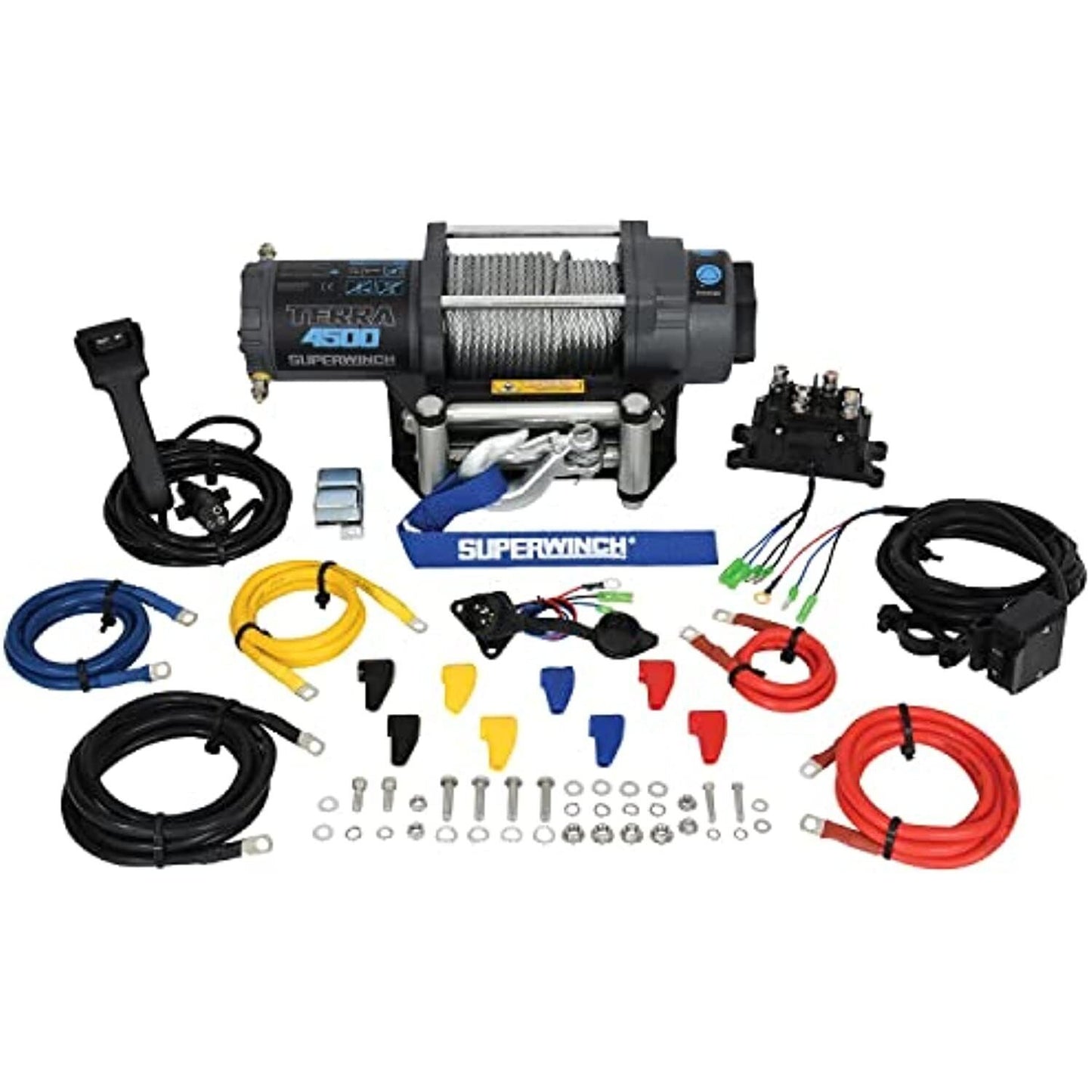 Superwinch 1145260 Terra 4500 Pound  Mounted ATV/UTV Winch