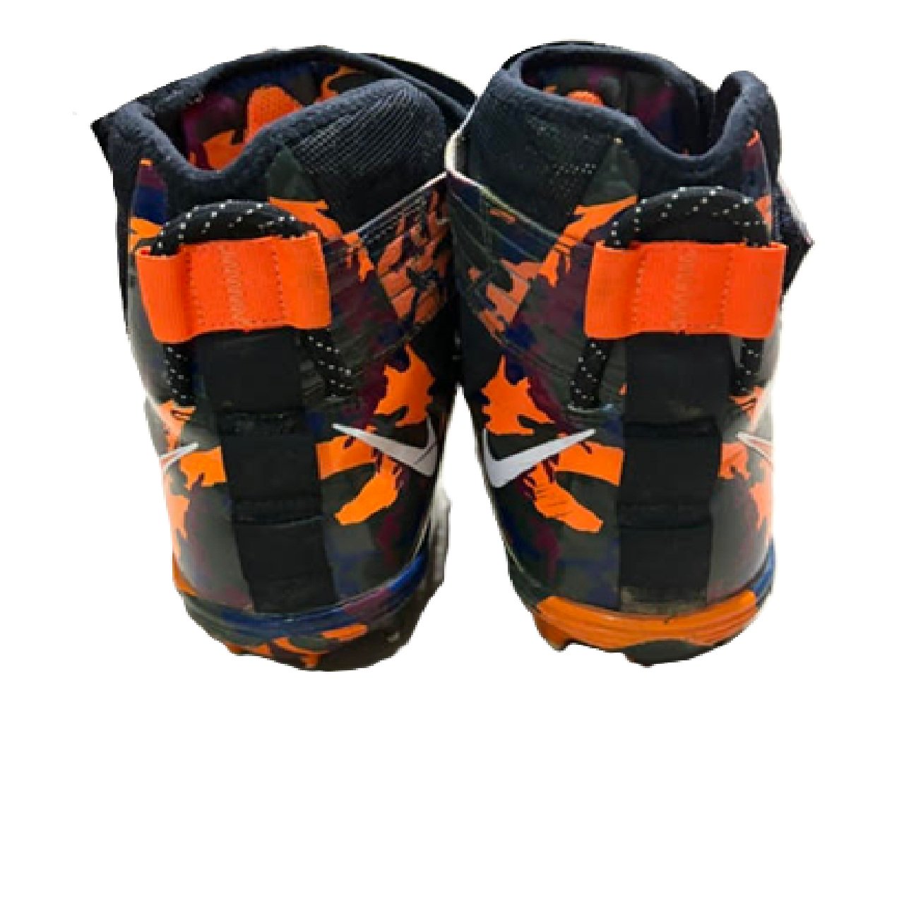 Nike Force Savage Elite 2 Football Cleats Black/Orange/Camo US 13 BM1