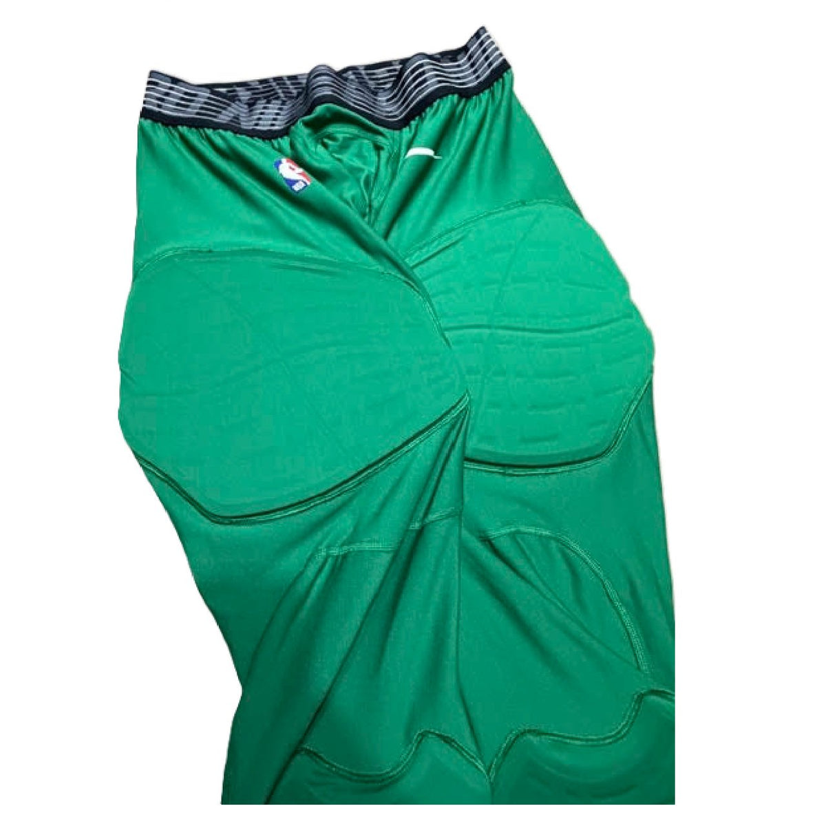 Nike Pro Hyperstrong NBA Padded 3/4 Compression Tights / Girdle green 3XL-T
