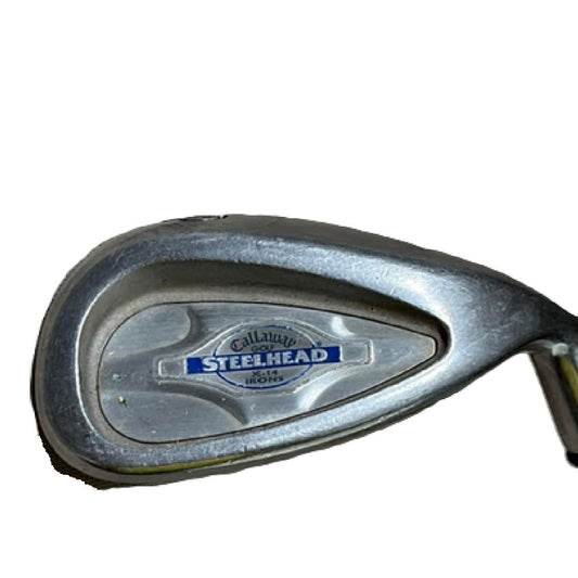 Callaway Steelhead X-14 Golf Club P-Wedge Right Hand Steel Reg Flex Shaft BM1