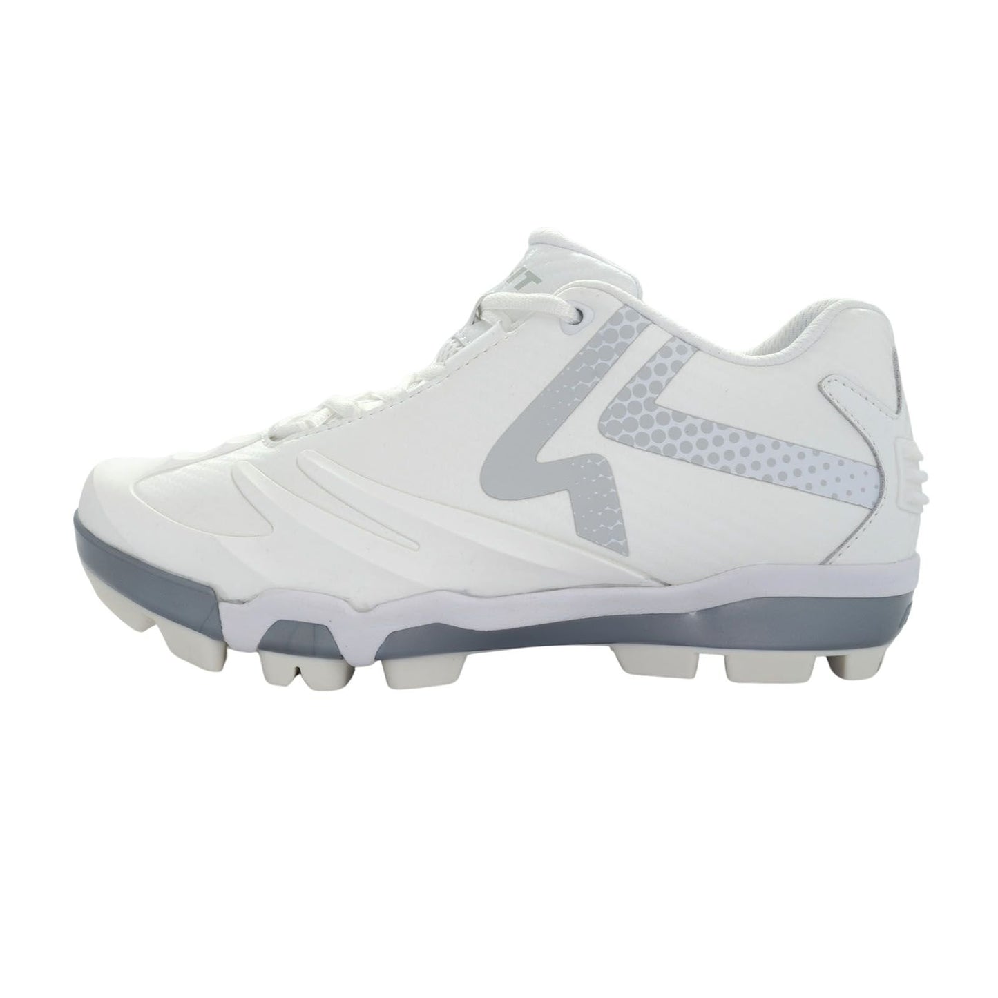 Ringor SwiftStep Pro TPU Softball Cleat Women's White/Gray