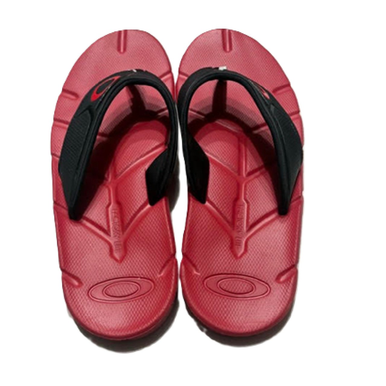 OAKLEY Factory Lite Sandal Thong Flip Flop Red Foam Summer Mens Size 11 BM1