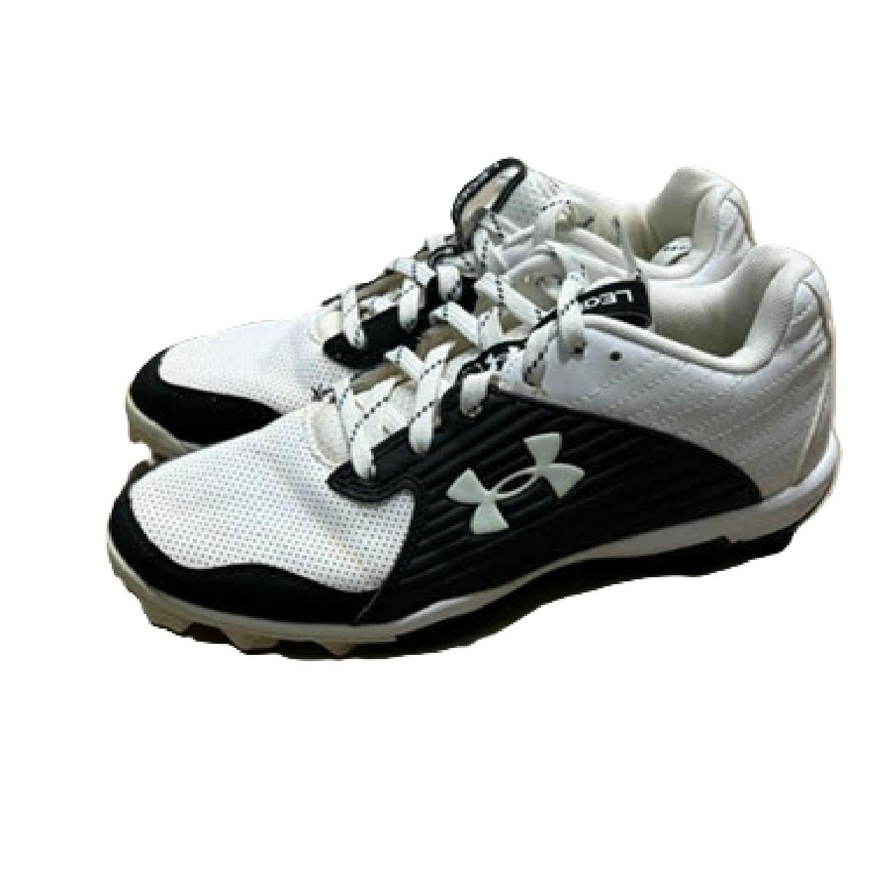 Under Armour Leadoff Low RM Jr. Youth Baseball Cleat - Black/White US 5.5Y