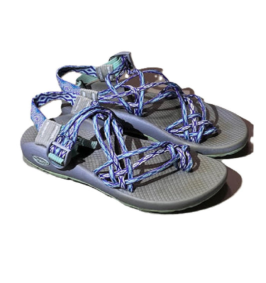 Chaco ZX/2 Women's Water Sandals Gray/Blue US 8 BM1