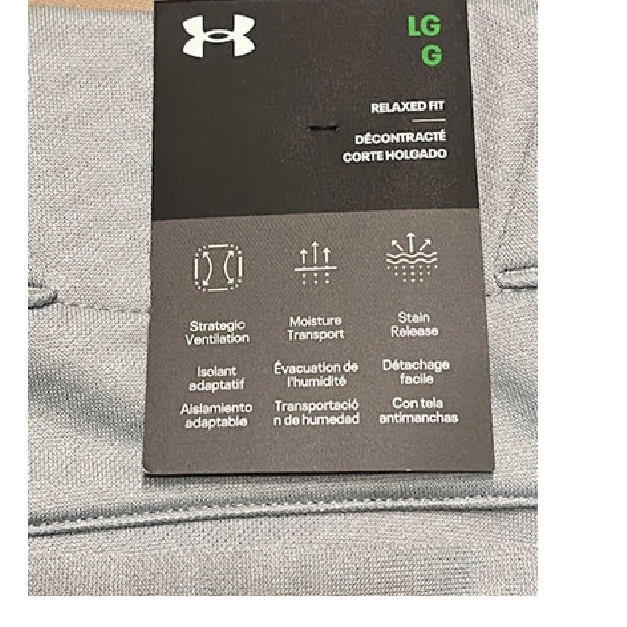 Under Armour Gameday Vanish Baseball Knickers Grey/Royal Pipe Large