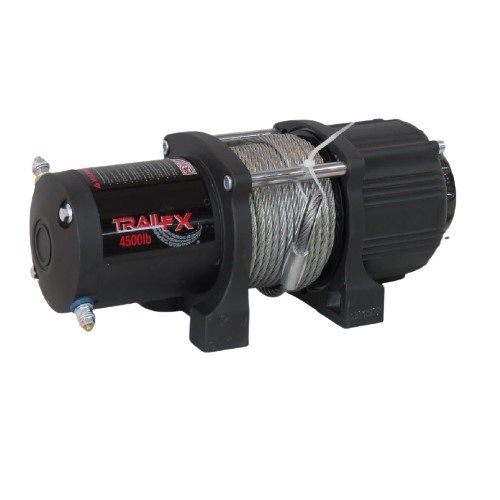 TrailFX W45B ATV/UTV Mounted Winch 4500 Lb Cap 4-Way Roller Fairlead