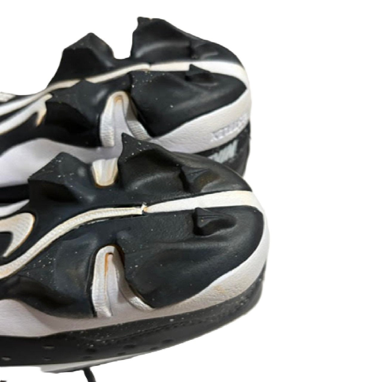 Nike Alpha Huarache 4 Keystone Kids Baseball Cleats Black US 1Y BM1