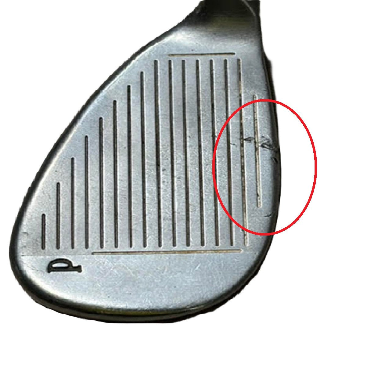 Callaway Steelhead X-14 Golf Club P-Wedge Right Hand Steel Reg Flex Shaft BM1