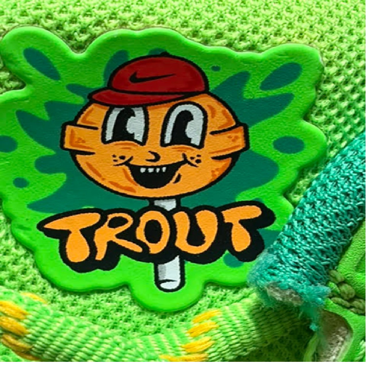 Nike Force Trout 9 Keystone GS Baseball Cleats Green Strike Youth Size 6Y BM1