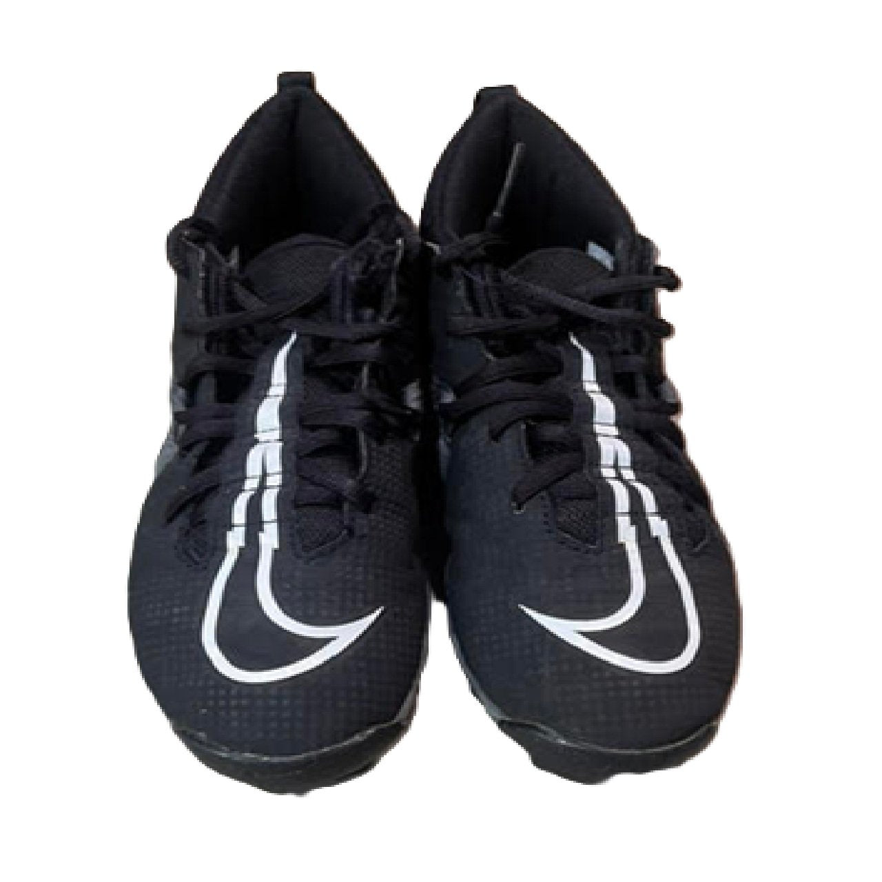 Nike Youth Alpha Menace 3 Shark football cleat 5.5Y Black BM1