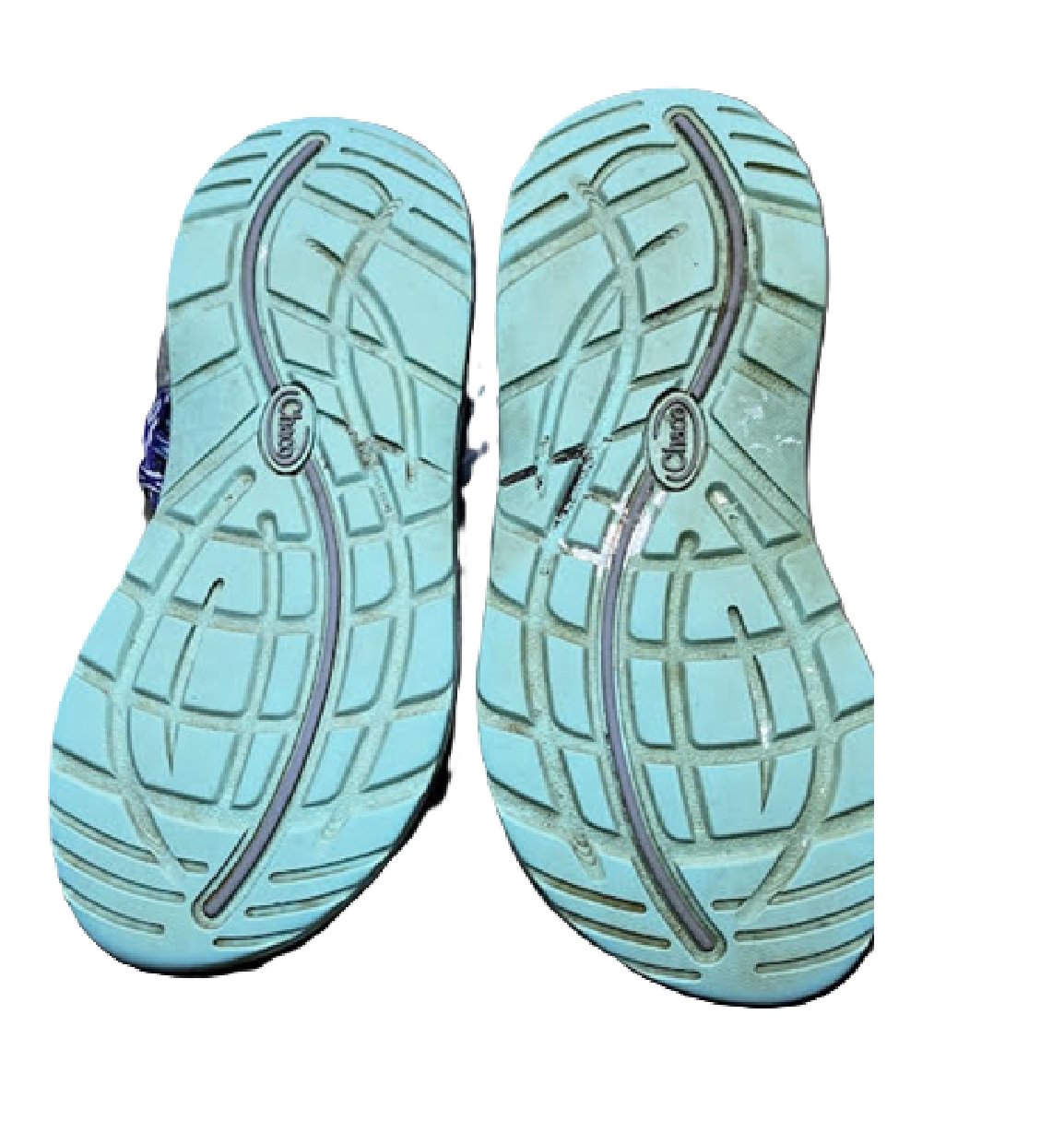 Chaco ZX/2 Women's Water Sandals Gray/Blue US 8 BM1
