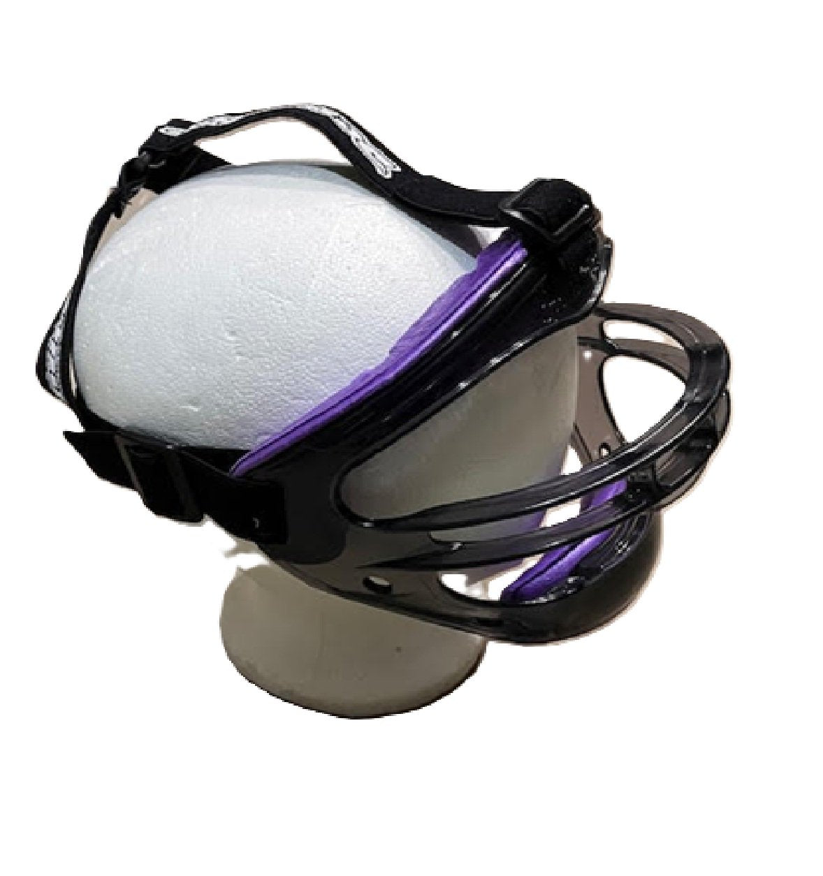 Sports Shield Defender Youth Softball Mask-Black/Purp-used